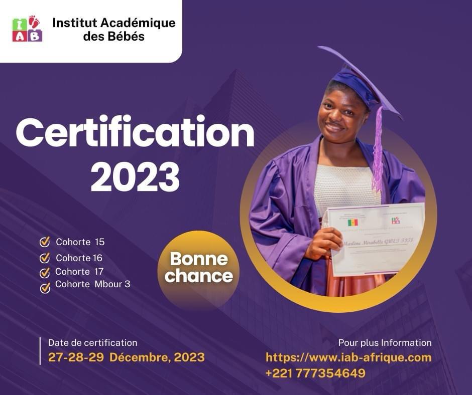 Certification 2023
