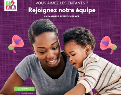 📢 Offre d’Emploi : Animatrice Petite Enfance (H/F)